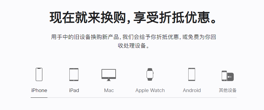 徐水苹果手机维修分享iPhone以旧换新的去处 