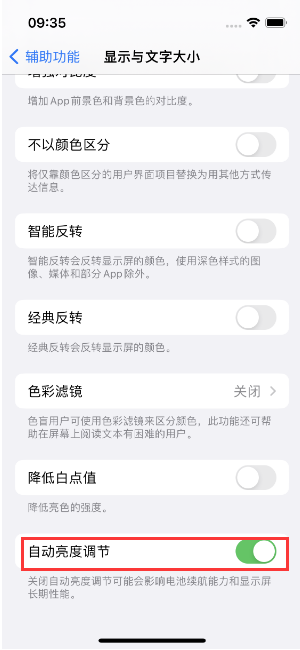 徐水苹果15维修店分享iPhone 15 Pro系列屏幕亮度 