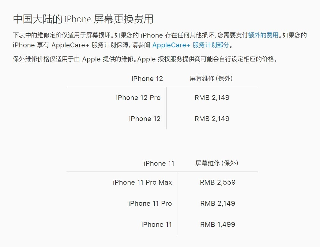 徐水苹果手机维修分享iPhone 12/12 Pro 更换屏幕多少钱 
